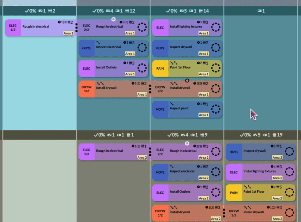 Resize Swimlane and Unhide Elements.gif